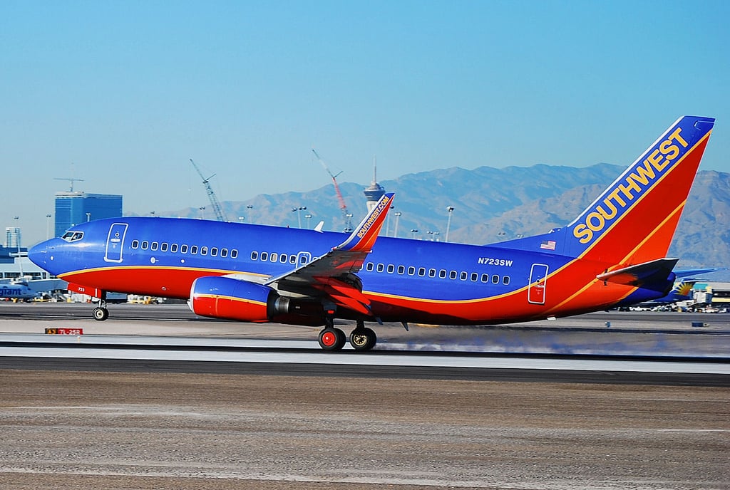   Southwest Airlines      $19