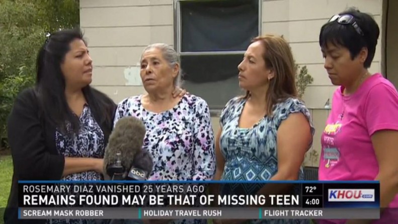 Популярное: Encontrados restos de una adolescente en Texas 25 años después de su desaparición