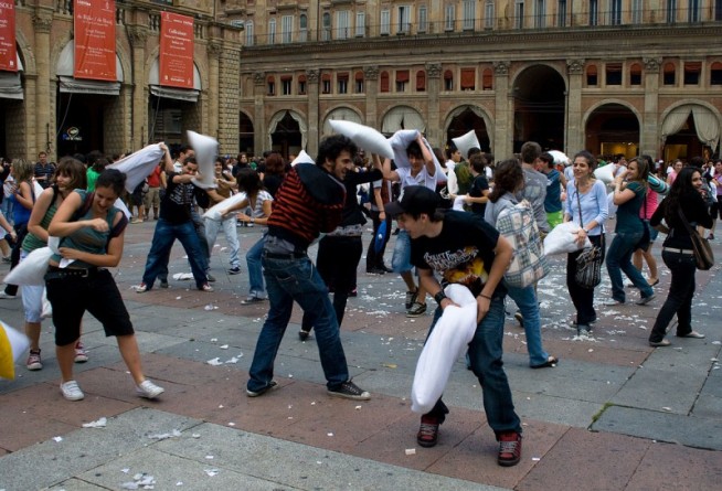 Pillow Fight NYC
