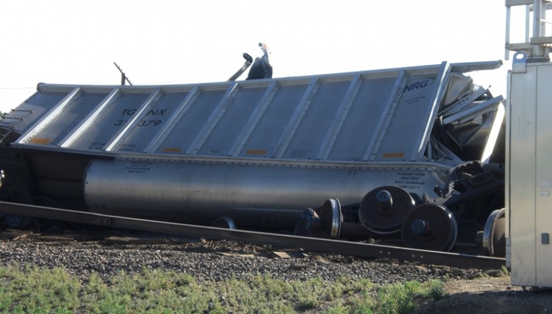 Происшествия: Из-за аварии на северо-востоке страны нарушено железнодорожное сообщение