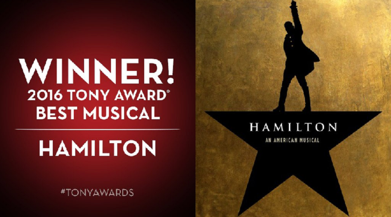 Видео: "Гамильтон" побил все рекорды, завоевав 11 наград на Tony Awards