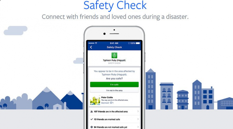 Происшествия: Facebook впервые запустил проверку безопасности в США