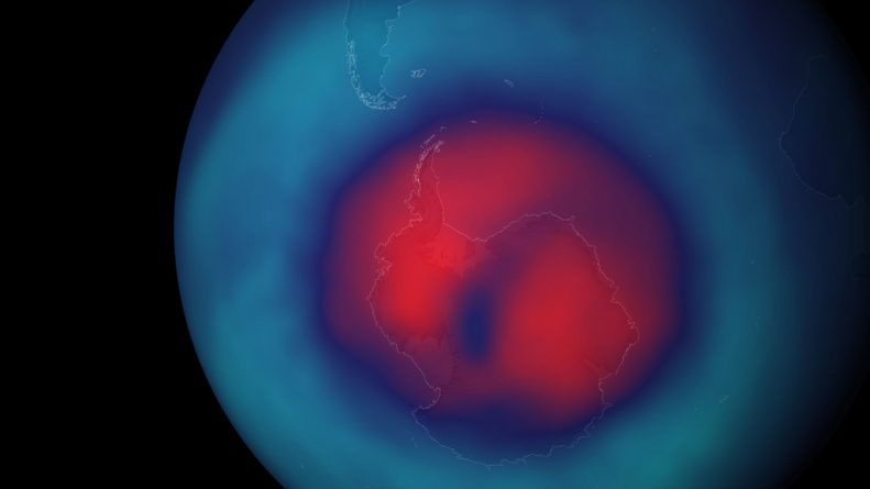 В мире: Озоновый слой над Антарктикой восстанавливается, - показывает исследование