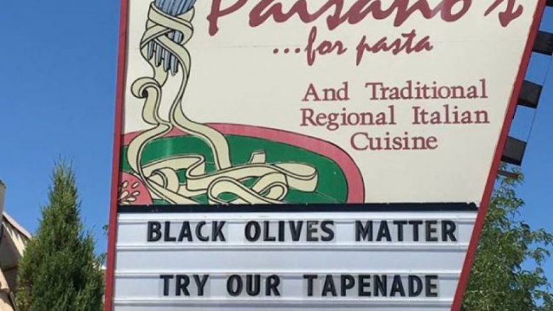 Бизнес: Скандал вокруг ресторана: “black olives matter”