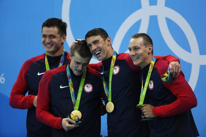 Спорт: Первые победы США на Олимпийских играх в Рио: плавание