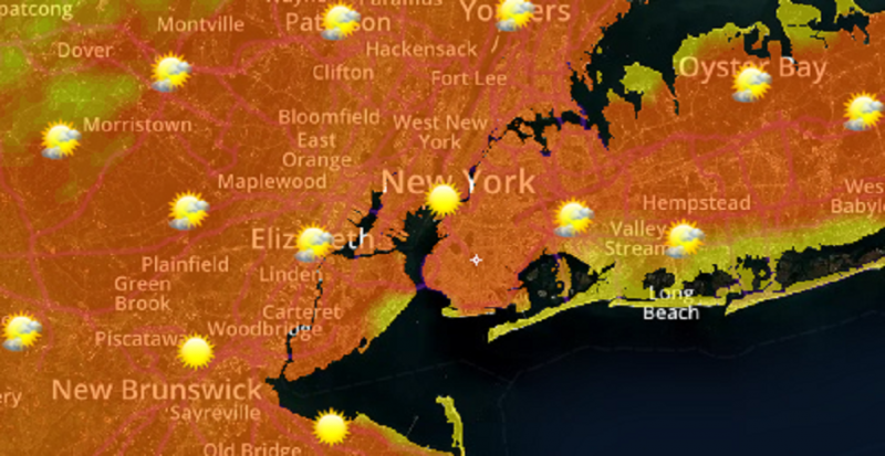 Погода: Погода в Нью-Йорке: за пасмурной субботой последует солнце