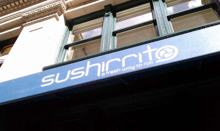 Досуг: Оригинальные суши-буритто в Нью-Йорке
