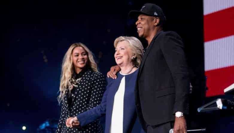 Политика: Бейонсе и Jay-Z поддержали Хиллари Клинтон в предвыборной гонке