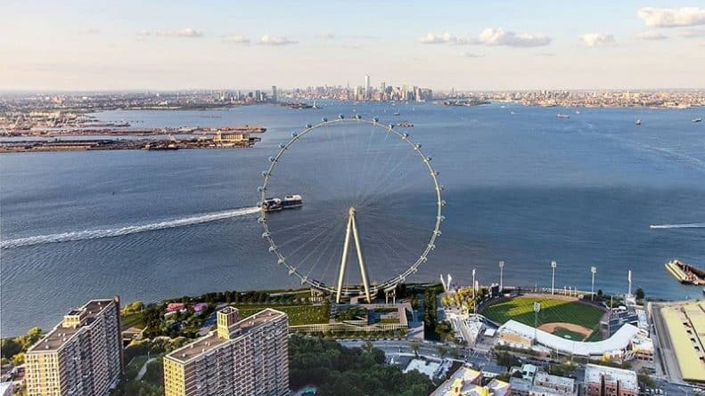 Досуг: Самое высокое колесо обозрения на Staten Island запустят в 2018