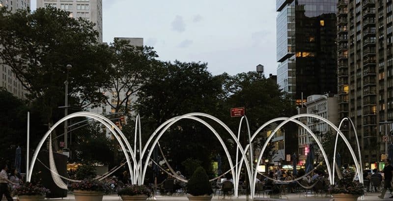Искусство: Flatiron Sky-Line: в центре Нью-Йорка появятся гамаки