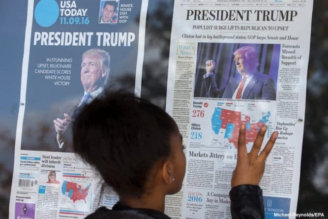 Политика: Победа Трампа в мировой прессе (фото)