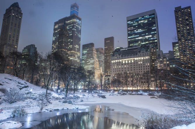Погода: Первый снег в Нью-Йорке выпадет уже на этих выходных
