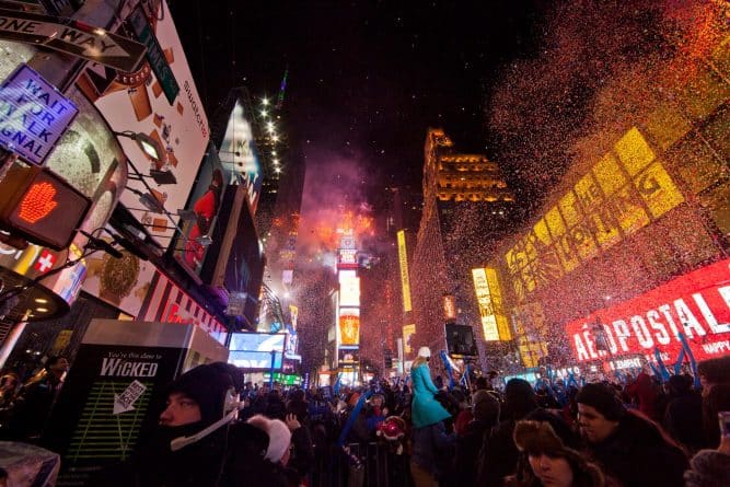 Досуг: Новый год на Times Square: краткий гид