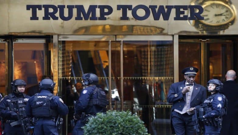 Происшествия: Задержан студент, пытавшийся пронести в Trump Tower оружие