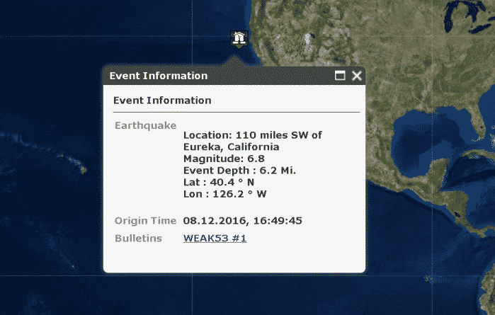 Погода: В Северной Калифорнии зафиксировано землетрясение магнитудой 6.8 баллов