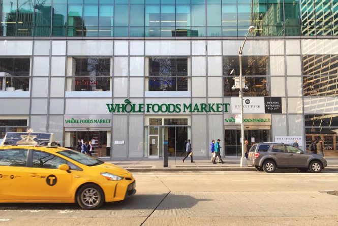Досуг: Магазин Whole Foods открылся в Bryant Park