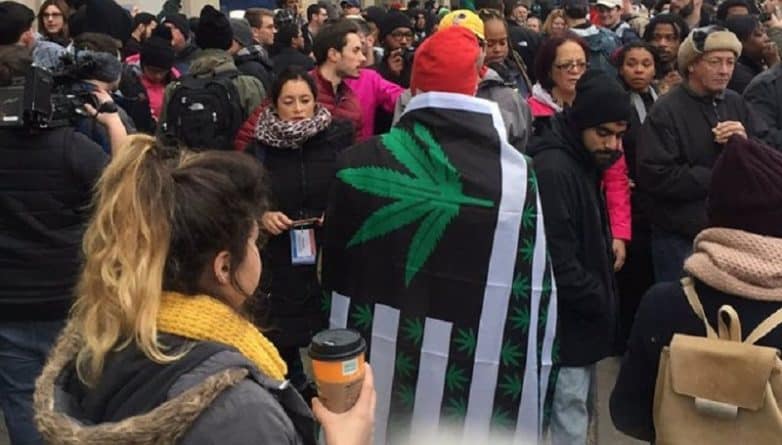 Общество: В Вашингтоне в день инаугурации бесплатно раздавали марихуану