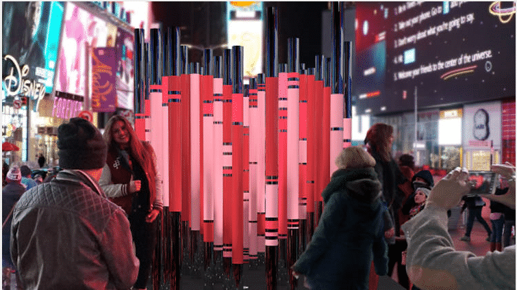 Общество: На Times Square появится «валентинка» с политическим подтекстом