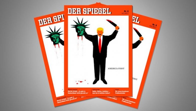 В мире: Обложка Der Spiegel с Трампом стала причиной скандала