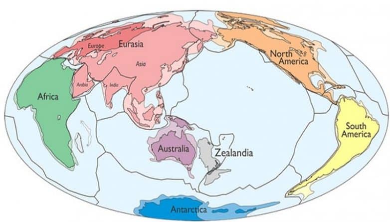 Наука: Ученые обнаружили новый континент Zealandia