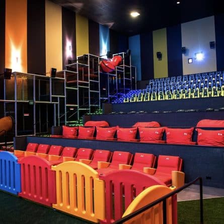 В Лос-Анджелесе появятся кинотеатры с детскими площадками прямо в кинозале