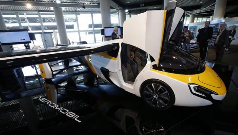 Технологии: Летающий автомобиль стоимостью более 1 млн. долларов представлен в Монако