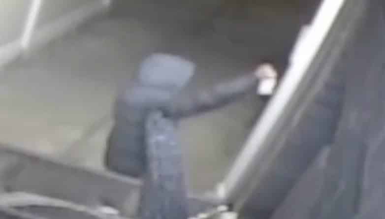 Происшествия: Полиция разыскивает вандала, разрисовавшего двери исламского центра в Куинсе