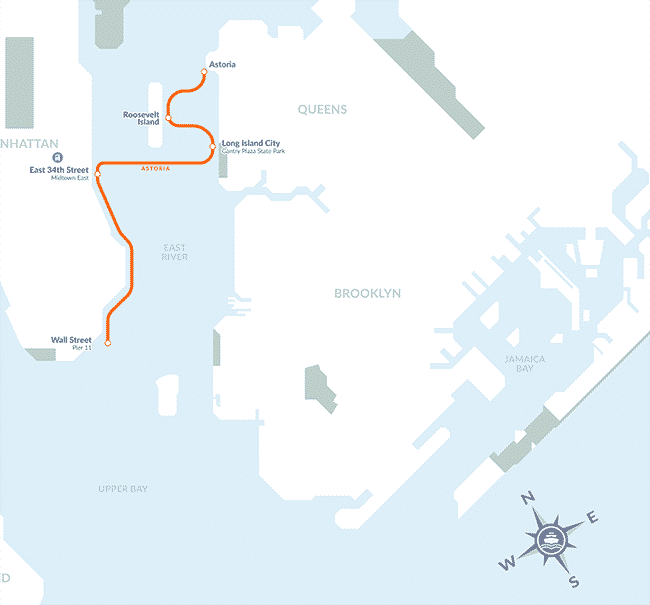Власти опубликовали новые маршруты для службы NYC Ferry рис 3