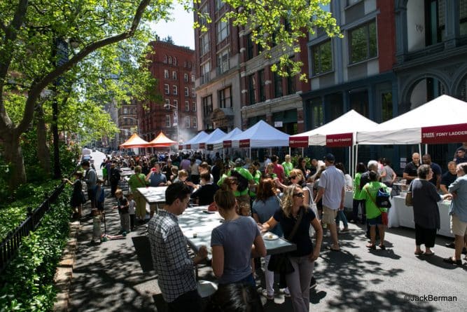 Досуг: Масштабный фестиваль еды под открытым небом пройдет в Tribeca