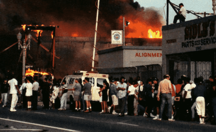 Общество: Жители города почтили память жертв Лос-Анджелесского бунта