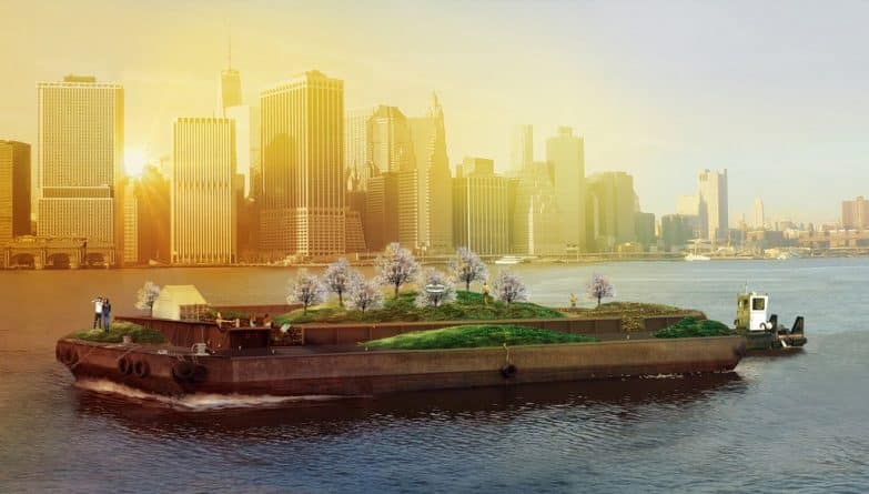 Досуг: Все, что нужно знать о новом плавучем парке в Нью-Йорке