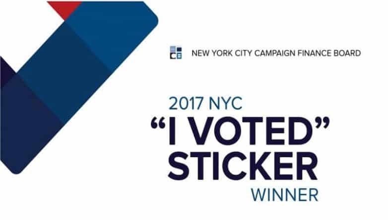 Общество: В Нью-Йорке появится новый значок-наклейка "Я проголосовал"