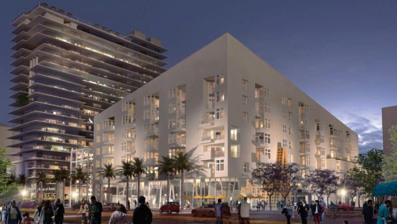 Недвижимость: В Лонг-Бич построят крупный жилой комплекс с торговыми и развлекательными площадями