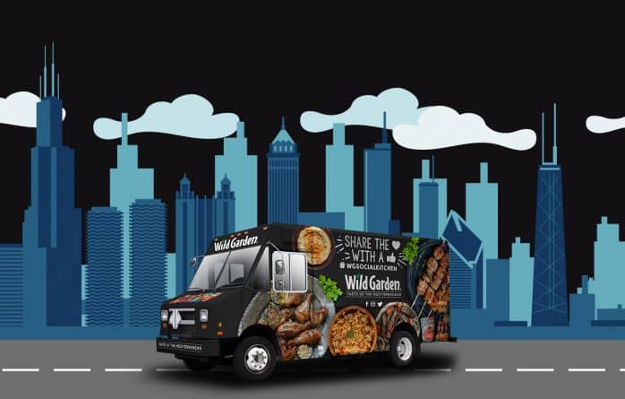 Полезное: Wild Garden Food Truck дарит бесплатные ланчи в Чикаго