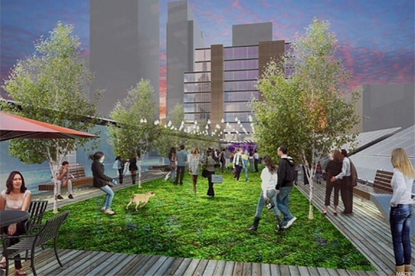 Общество: На крыше Macy’s может появиться общественный сад