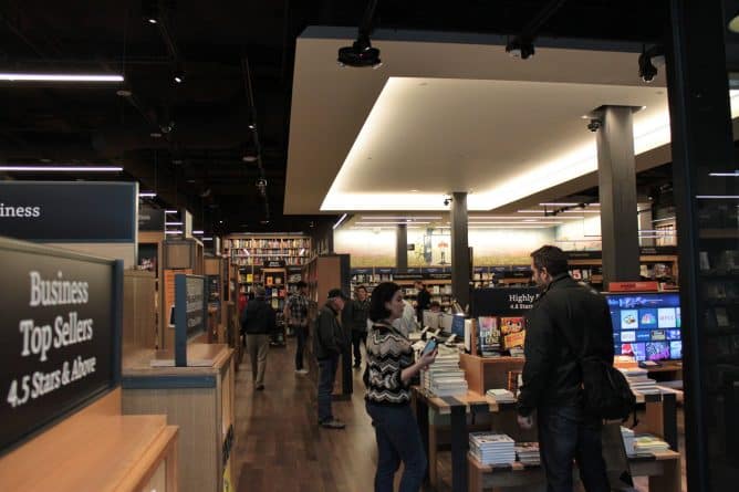 Бизнес: Amazon открывает свой книжный магазин в Сан-Франциско
