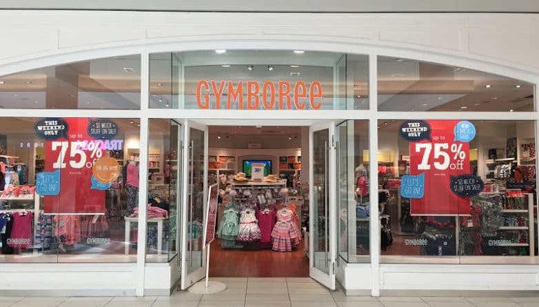 Бизнес: Обанкротившаяся сеть магазинов детской одежды Gymboree закрывает сотни магазинов