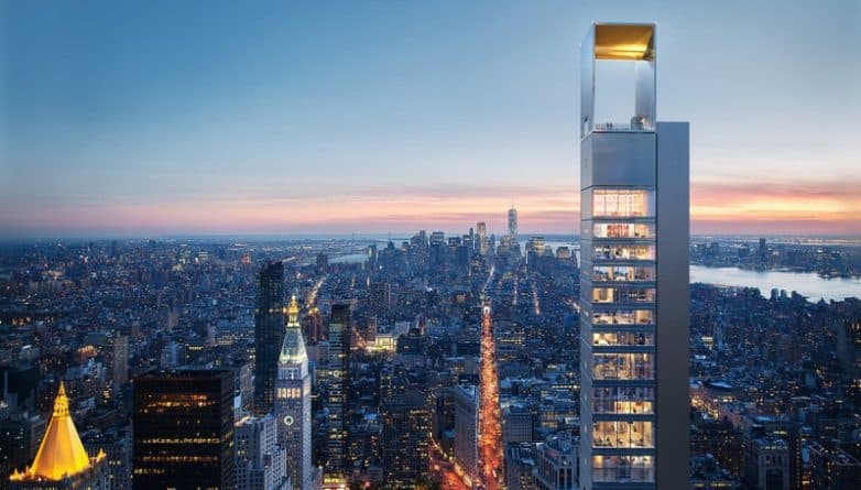 Недвижимость: Русские архитекторы строят в Нью-Йорке супертощий небоскрёб
