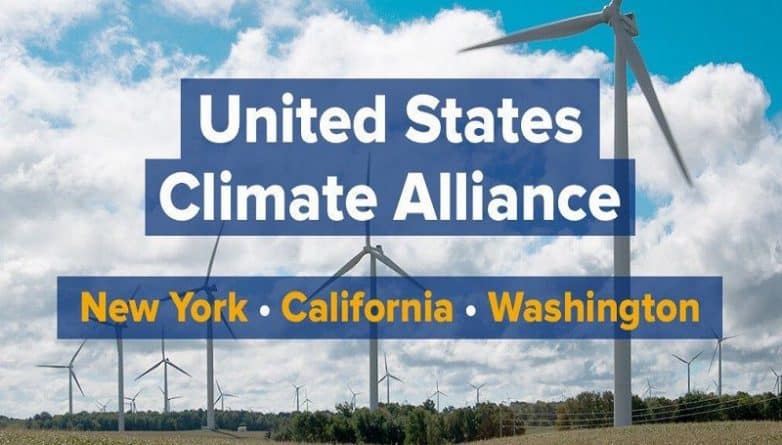 Общество: Американский климатический альянс - протест против выхода из Парижского соглашения
