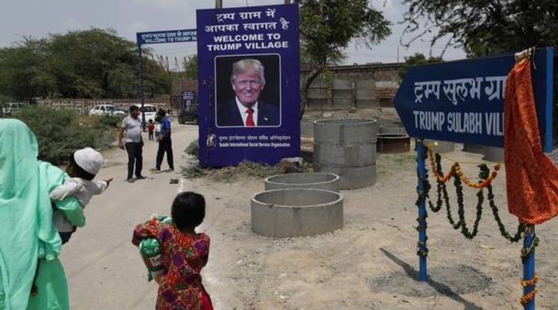 Общество: Деревню в Индии переименовали в честь Трампа, чтобы получить туалеты