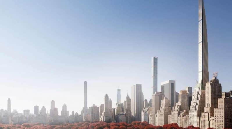 Недвижимость: Самый тонкий небоскрёб в мире может остаться недостроенным