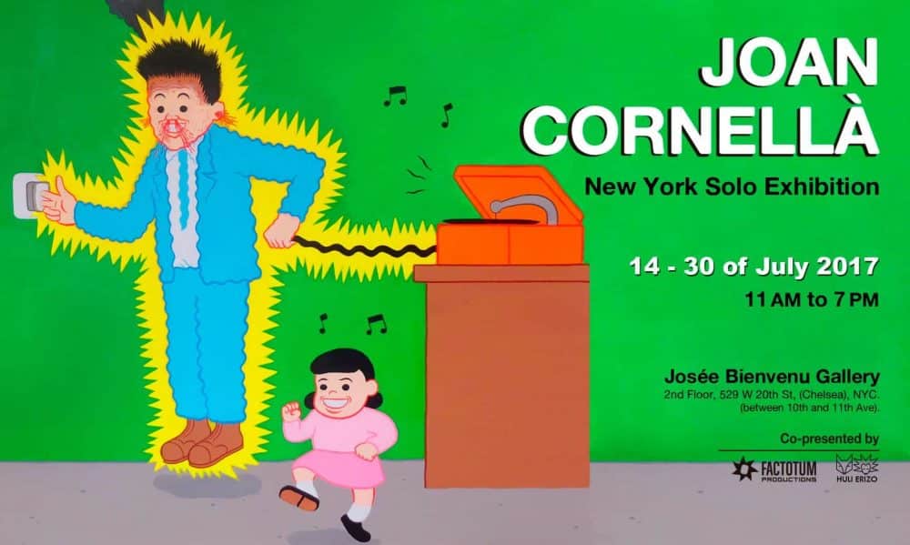 Афиша: В Нью-Йорке открылась выставка скандального иллюстратора Хоана Корнельи