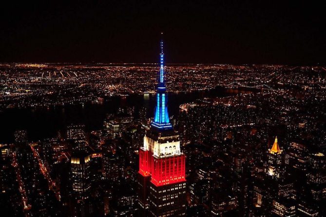 Афиша: Праздничная иллюминация засияет на Empire State Building в эти выходные