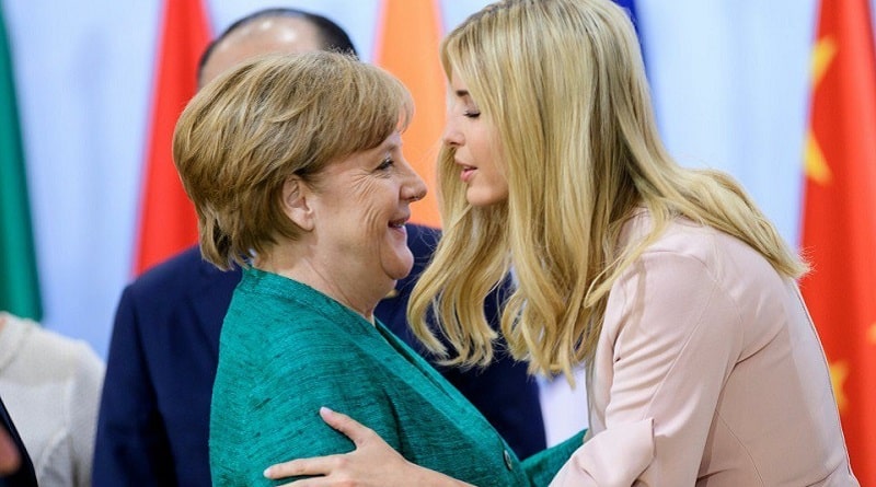 Политика: Ангела Меркель поддержала Иванку Трамп