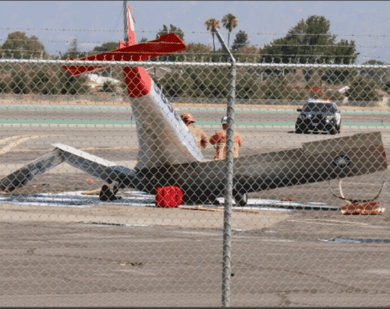 Происшествия: В аэропорту Эль-Монте разбился одномоторный самолет