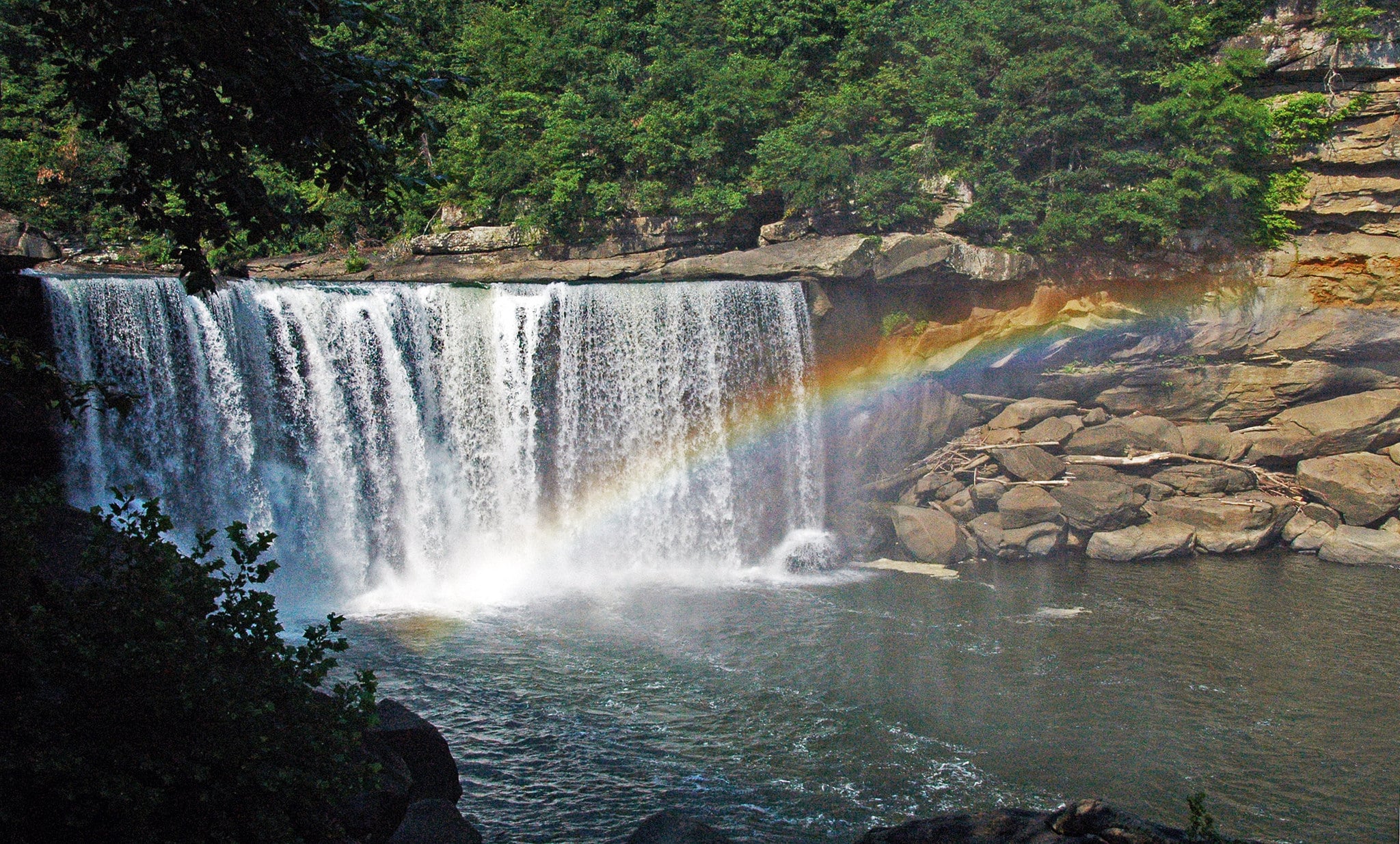 Путешествия: Путешествуем по США: водопад Камберленд, Уильямсбург, штат Кентукки рис 3