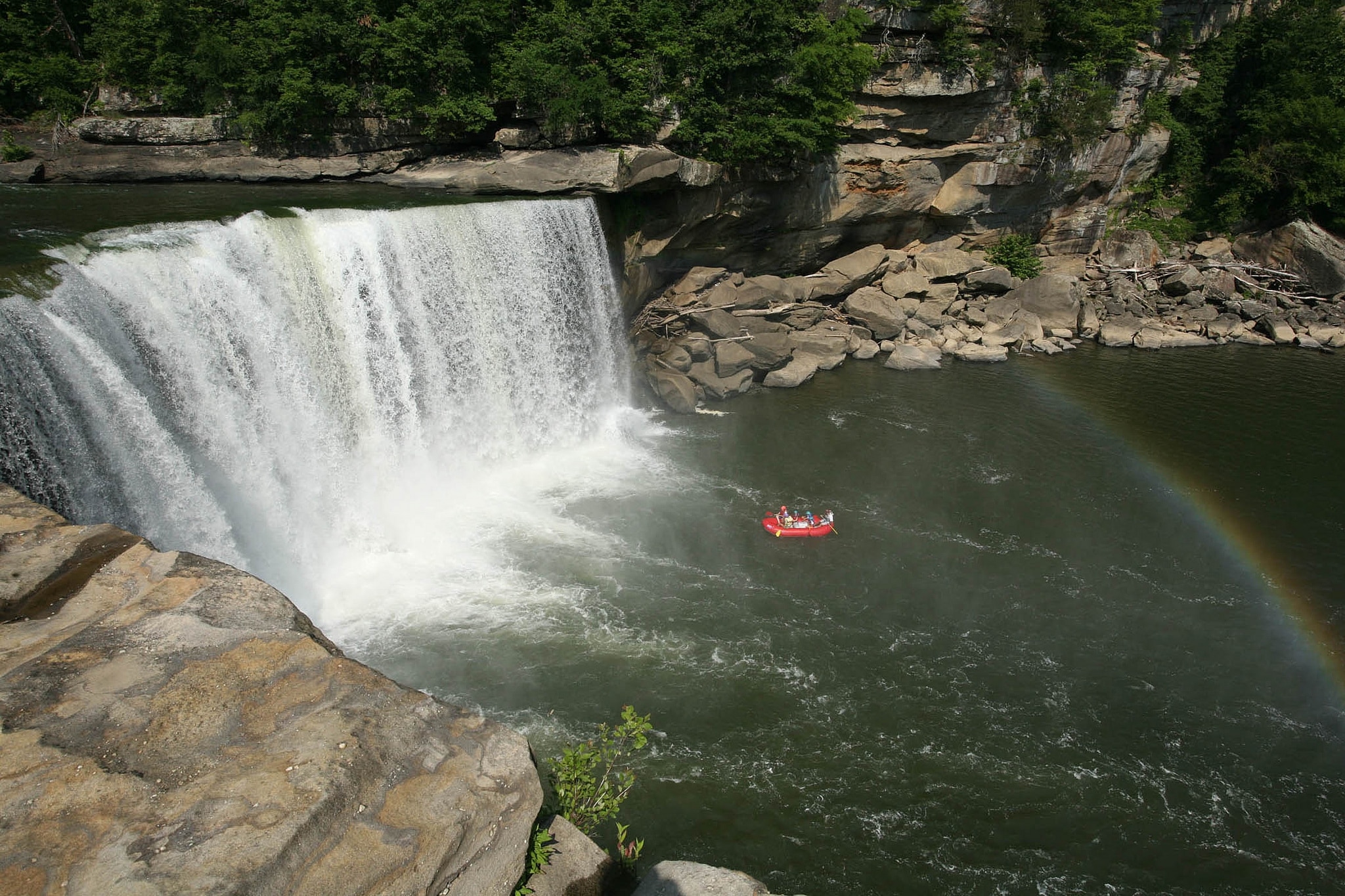 Путешествия: Путешествуем по США: водопад Камберленд, Уильямсбург, штат Кентукки рис 2