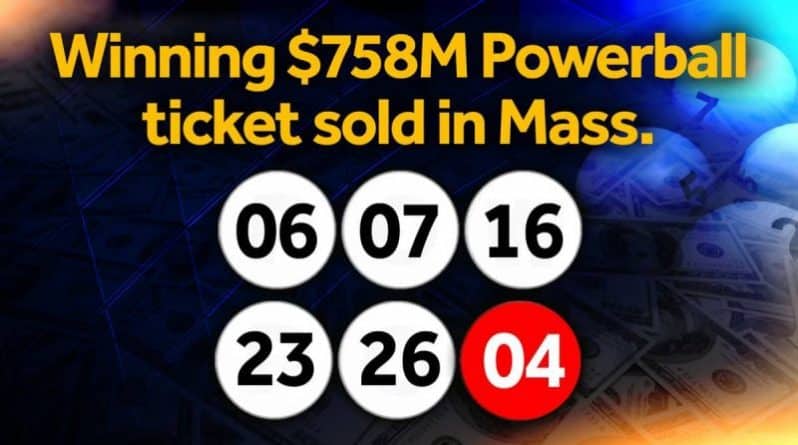 Общество: Джекпот Powerball размером $758 миллионов сорвал счастливчик из Массачусетса