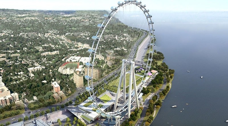 Общество: В Нью-Йорке возобновят строительство самого большого в мире колеса обозрения