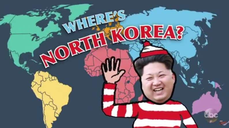 Общество: Джимми Киммел: американцы не знают, где находится Северная Корея